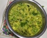A picture of step 6 of Shepu kadhi.