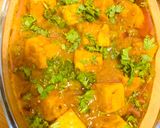A picture of step 7 of Matar Paneer.
