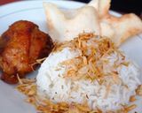 Foto langkah ke 3 dari resep Nasi uduk ricecooker.