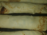 Canelones de espinaca y pollo
