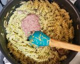 Foto del paso 4 de la receta: Fideos con salsa con espárrago y atún