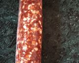 A picture of step 6 of Mix dryfriuts roll.
