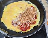 Une image de l'étape 3 de Pizza vietnamienne végétarienne.
