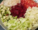 A picture of step 9 of Multicolour Sprout Salad.