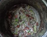 Foto langkah ke 6 dari resep MPASI : bubur ati brokoli + kacang merah (6bln).