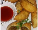 A picture of step 8 of Keemay ke Samosay /Mince Samosa.