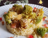 Foto del paso 10 de la receta: *Romanescu con Tofu y Quinoa*