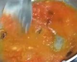 A picture of step 4 of Tiranga Pulao.