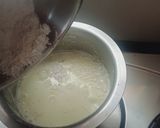 A picture of step 3 of Janmashtami special dry fruit rabdi.