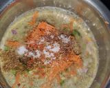 A picture of step 2 of Moong Dal Chilla.