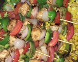 A picture of step 12 of Chicken Shashlik with Garlic Rice.