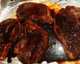 A picture of step 4 of Honey Soy Pork Steaks.