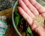 Foto del paso 18 de la receta Ensalada de brotes tiernos y Espinacas con vinagreta de Mango