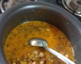A picture of step 1 of Green Moonga gravy dhabha style.