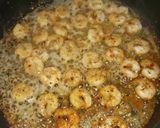 A picture of step 8 of Tuscan Chicken & Shrimp pasta.