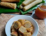 Foto langkah ke 4 dari resep Mpek-mpek guling tanpa ikan.