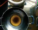 A picture of step 4 of Punjabi Pind (Village) Style ~ Sarson ka saag aur Makki ki Roti.