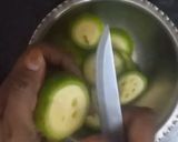 A picture of step 1 of Spiny gourd sabji.