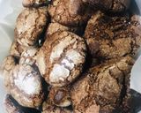Foto del paso 9 de la receta: Galletas craqueladas de chocolate 🍫♥️