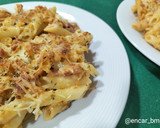 Foto del paso 7 de la receta: Macarrones gratinados con bacon y salsa de cebolla y queso