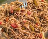 वेज नूडल्स (Veg noodles recipe in Hindi) रेसिपी चरण 7 फोटो