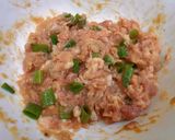 蔥肉餅（簡易料理）的食譜步驟2照片