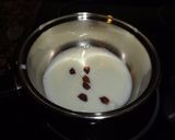 Foto del paso 2 de la receta Melocotones rellenos de arroz con leche y coco