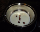 Foto del paso 2 de la receta: Melocotones rellenos de arroz con leche y coco