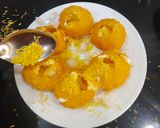 A picture of step 2 of Dahi Puri Chaat.
