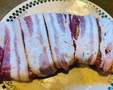 A picture of step 3 of Grilled Bacon 🥓 Wrapped Steak 🥩.
