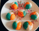 A picture of step 5 of Super healthy tasty tri color designer ladoo.