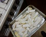 Foto del paso 11 de la receta: Papas al horno PASADAS POR HARINA