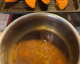 Une image de l'étape 3 de Patate douce au foie de morue /sauce à l’orange.