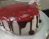 Red velvet cake with cheese frosting recipe step 9 photo