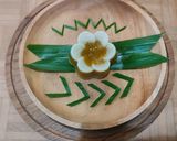Foto langkah ke 10 dari resep Kue talam labu kuning gula aren/enau (juadah perengi).