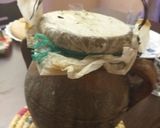 A picture of step 3 of Tangia Marrakchia.
