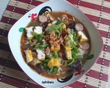 Foto langkah ke 5 dari resep Mie Tahu dengan Kuah Petis.
