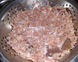 A picture of step 1 of Keema Masala.