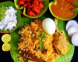 A picture of step 7 of Chicken biryani.