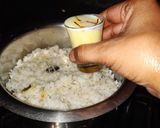 A picture of step 4 of Paneer dum biryani special.