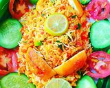 A picture of step 20 of Egg biryani.