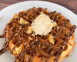 Foto langkah ke 4 dari resep Belgian Nutella Waffle Crispy.