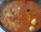 Foto del paso 2 de la receta: Potaje de garbanzos y alubias con nabos, calabaza y repollo