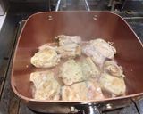 A picture of step 3 of Tasty peanut butter chicken.