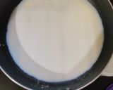A picture of step 1 of Chocolate Ganache.