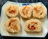 Hình bước làm 4 của món Xôi cuộn chà bông (ruốc)