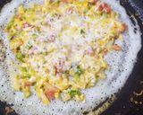 A picture of step 2 of Cheese mayonnaise dosa.