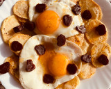 Foto del paso 5 de la receta: Patatas crujientes con huevos, Calabizo y miel