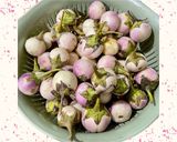 Hình bước làm 1 của món Cà pháo muối