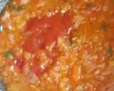A picture of step 5 of Bread poha.